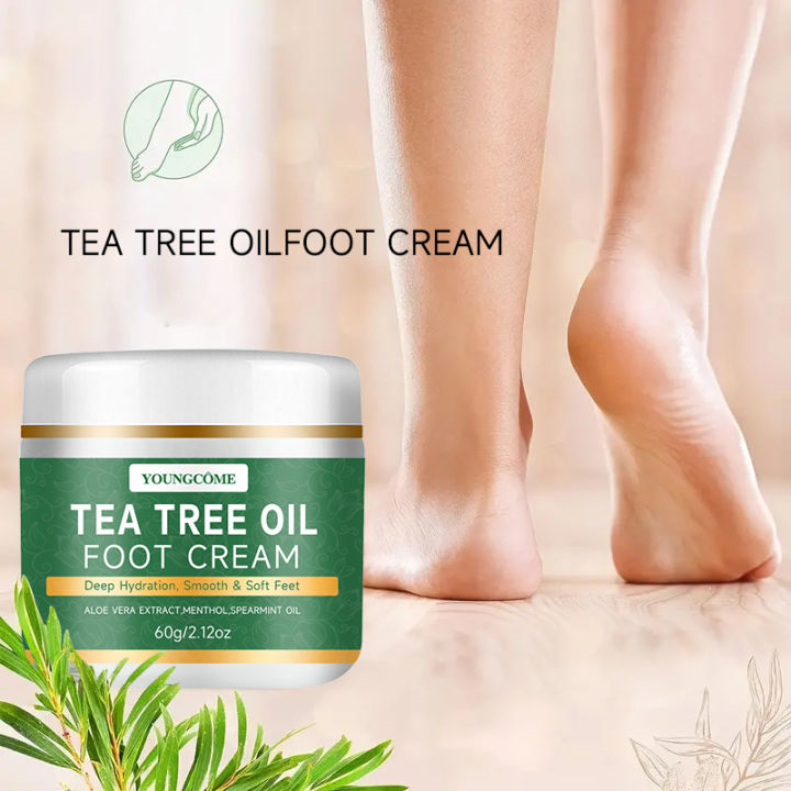 Tea%20Tree%20Oil%20Foot%20Cream%20-%2072H%20Moisturizing%20&%20Anti-Cracking,%20Natural%20Fungal%20&%20Odor%20Control,%20Fast%20Absorption%20for%20Dry%20Cracked%20Heels%20-%20Image%203