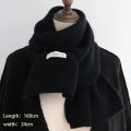 NEW 2025 Autumn And Winter  Korean Version Ing Style Solid Color Scarf Student Warm Knitted Versatile Couple Scarf. 