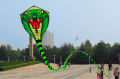Strong Snake With Long Colorful Tail!Huge Beginner Snake Kites for Kids And Adults  Come With String And Handle. 