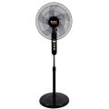 SAIKON SKFS1566 Stand Fan 5 Blade Black Body With Timmer 01 year Company Warranty. 