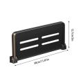 RV Fold-Down Shelf Wall-Mounted Foldable Storage Holder Folding Display RV Wall Shelves for Shower Gel Shampoo Smartphones Books. 
