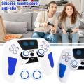 Astro Bot Silicone Handle Protective Cover For Ps5 With Touchpad Sticker Anti-slip And Sweat-proof For PlayStation5 Handle Cover. 