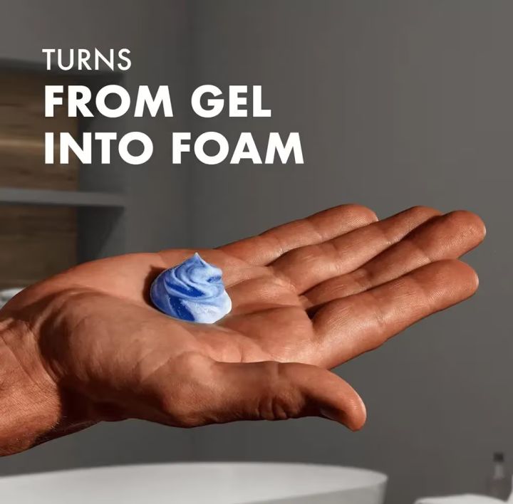 Gillette%20Fusion%205X%20Action%20Shaving%20Gel%20With%20Almond%20Oil%20200%20ml%20-%20Image%202