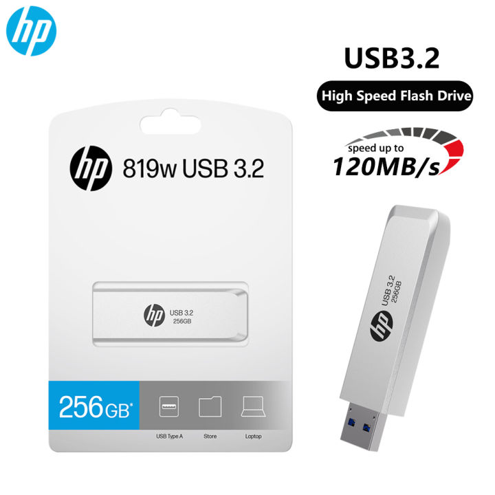819w USB Flash Drive 3.2 128GB 64GB High Speed Sticks External Storage Metal Pen Drive Creative Personality Car Music