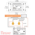 MOES ZigBee Touch Smart Light Switch With Neutral/No Neutral , US Wall Switch No Capacitor Smart Life/Tuya Works with Alexa lightify. 