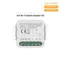 GIRIER Tuya Smart ZigBee/WiFi Switch Module 5A Dry Contact Smart DIY Breaker Relay DC 12/24V AC100-240V Support Alexa Hey . 