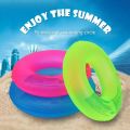 Summer Pool Fluorescent Inflatable Toys Outdoor Swimming Ring Color Random Beach Swimming Floating Water Toys for Kids s. 