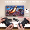 k8 gaming Console,Video Game Stick Built in 64gb 40,000 plus Games, 40 plus Classic Emulators, 4K High Definition HDMI Output for TV with Dual 2.4G Wireless Controllers. 