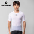 ROCKBROS Summer Men Bicycle T-shirts Breathable Quick Dry Bike Short Tops Sports MTB Road Cycling Short Sleeves Base Shirts Male. 
