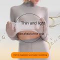 1 set Stacked Collar High Collar Beauty Skin Suit High Elastic Long Sleeve Seamless Thermal Underwear Women's Base Layer sets. 