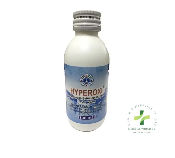 H2o2 Bp Hydrogen Peroxide Solution (5 pcs 100ml), Momtaz Hyperoxi, H2O2 ...