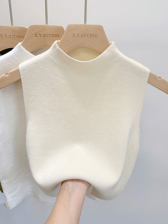 Women%20Knitted%20Tank%20Top%202026%20Spring%20Summer%20Slim%20Sweater%20Short%20Sleeveless%20Solid%20Spring%20Autumn%20Sweaters%20Pullovers%20-%20Image%208