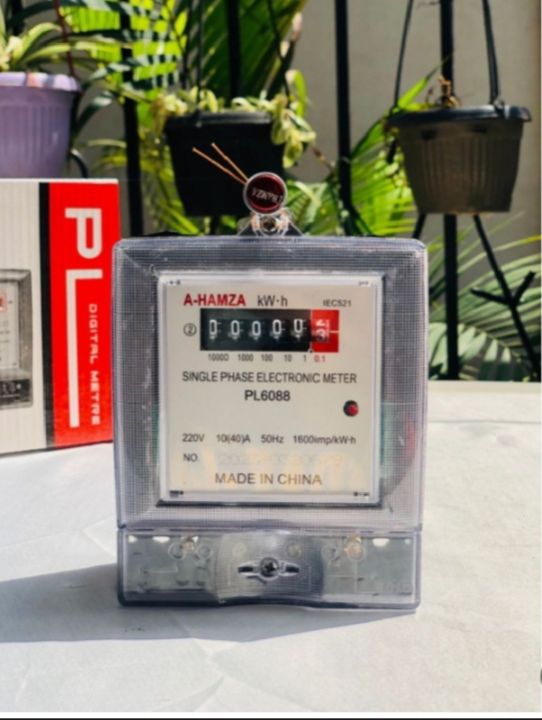 Sub Meter A-Hamza/Digital meter single phase static KWH meter 220VSub Electric Meter Premium Quality- Single Phase 40A Lp