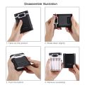 HAWEEL DIY 4 x 18650 Battery (Not Included) 10000mAh Power Bank Shell Box with 2 x USB Output & Display For All Smartphones. 