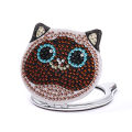 1pc/Set DIY Cats Diamond Painting Mirror Compact Portable Folding Pocket Mirror for Women Diamond Art Mirror Kits for Adults. 