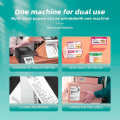 Multifunctional Label + POS Receipt Printer USB + Bluetooth Connectivity Perfect for 4x6, 3x4, 2x3 Inch Daraz, Steadfast Shipping Labels Printing Barcode Label Maker Compatible with PCs, Laptops, Smartphones Direct Thermal Printing Tech - Nadra.