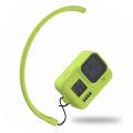 Probty New Soft Silicone Case with Handle Wristband for GoPro Hero 8 Camera Accessories. 