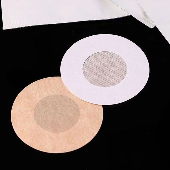 Disposable non-woven fabric breast patch, breathable invisible chest patch nipple cover dew point protection