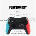 GAMINJA NS009 Bluetooth Game Controller Wireless Gamepad For Nintendo Switch Console PS3 PC Windows 7 10 Dual Vibration Joystick. 