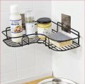 kichen shelf Bathroom Toilet Punch Free Corner Shelf Shelf Bathroom Shelves Mounted Wrought Iron Storage Rack Kitchen Tripod Shelf. 