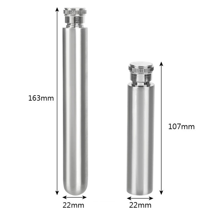 HILIFE%20Hip%20Flask%201/1.5oz%20Whisky%20Bottle%20Stainless%20Steel%20Round%20Bottom%20Tubular%20Wine%20Pot%20Portable%20Alcohol%20Bottles%20Wine%20Accessories%20-%20Image%205