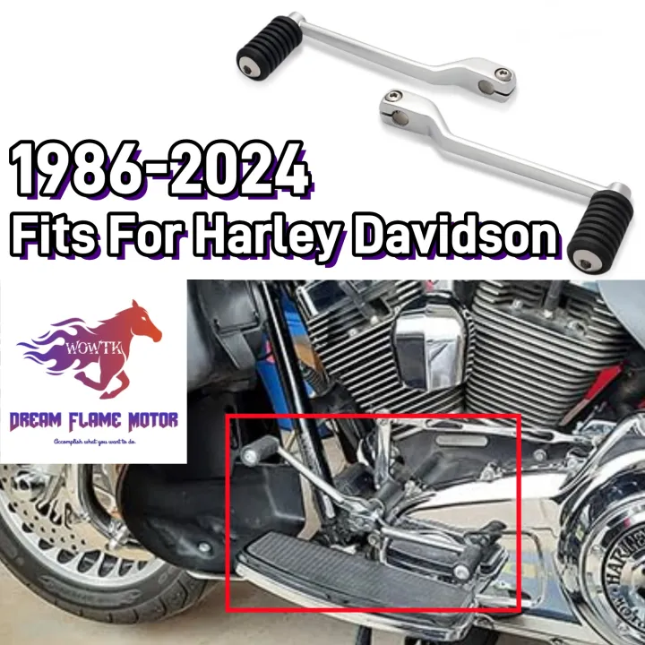 Heel%20Toe%20Shift%20Pegs%20Front%20Rear%20Gear%20Lever%20Shifter%20Motorcycle%20For%20Harley%20Davidson%20Street%20Glide%20Touring%20Softail%20Fat%20Boy%20Road%20King%20-%20Image%204