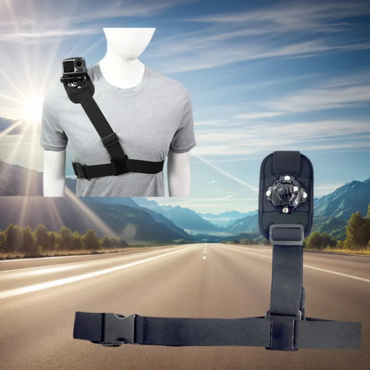 360%C2%B0%20Shoulder%20Strap%20Mount%20Chest%20Harness%20Adapter%20For%20%20Hero%2013%2012%2011%2010%209%208%207%206%205%204%203+%203%20Black%20Edition%20%20Yi%20-%20Image%204