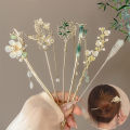 Elegant Chinese Hair Clip Stick Bun Tassel Hairpin Floral Hairstyle Women Jewelry Accessories Everyday Need. 