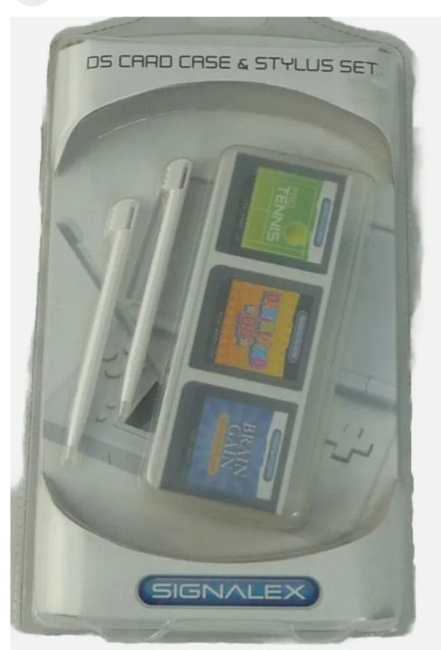 Signalex" Nintendo DS Travellers Pack 2 Stylus Pens Card Case. 