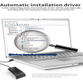 For Windows 10 11 Hello Biometric Fingerprint Login USB Scanner Reader Module Device Biometrics Security Key Safe Account Login. 