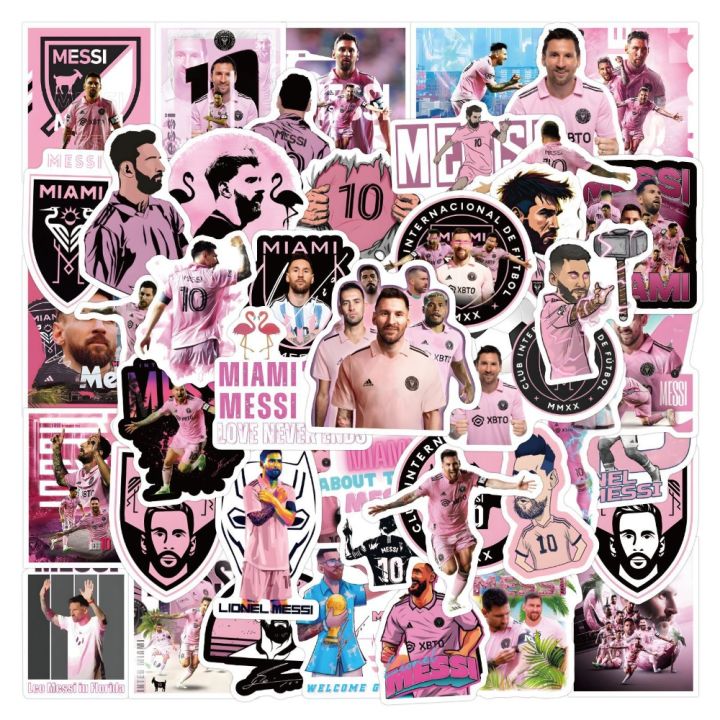 Messi Sticker Collection Lionel Messi Stickers – 25pcs Football Legend Vinyl Pack | Daraz.pk