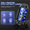 Protective Crystal Carrying Case for PS Vita 1000 Handheld Transparent PC Full Cover Shell for Sony PSV 1000 Accessories. 