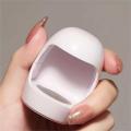 Mini Q-shaped Nail Lamp, UV/LED Nail Dryer, Quick Drying Nail Gel Nail Dryer, For Home Nail Art DIY. 