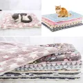 Dog Bed Pet Cushion Blanket Soft Fleece Cat Cushion Puppy Sofa Mat Pads winter. 