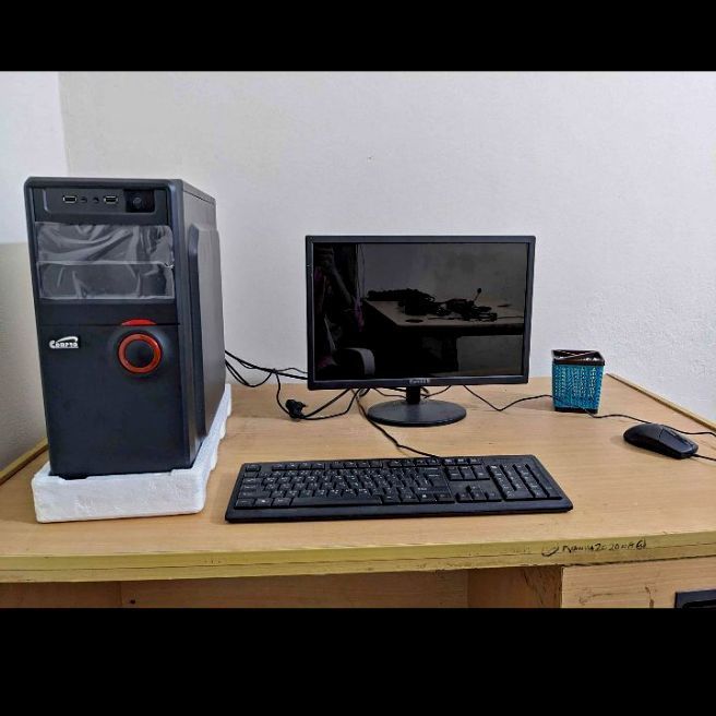 ALL SAT PC Motherboard 41
Cor TO DO.. 500GB HHD
17' LED Monitor
tech mouse, keyboard and wifi aditor CABLE