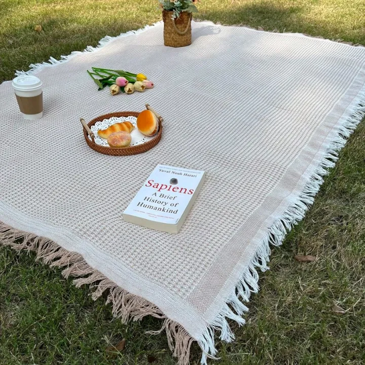 1pc%20Ins%20Style%20Picnic%20Blanket,%20Beach%20Blanket,%20Soft%20&%20Foldable%20Outdoor%20Mat%20-%20Essential%20for%20Spring%20and%20Summer%20Camping,%20Parties%20-%20Image%202