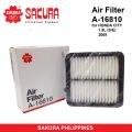 Air Filter Sakura A-16810 Honda City Jazz Fit. 