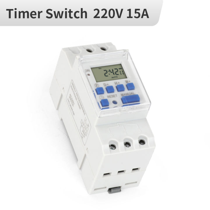 TNCE%20220V%20Timer%20Switch%20THC15A%20mini%20size%207-day%20programmable%20time%20controller%20digital%20Full%20Automatic%20Control%20module%20Breaker%20for%20-%20Image%207