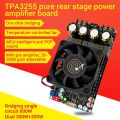 2*300W TPA3255 Stereo Digital Amplifier Board High Power BTL Mono 600W Audio Sound AMP Subwoofer Hifi for Speakers. 