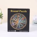 Adult Round Puzzle 1000 Pieces 12 constellations Challenge Games Learning Educational Puzzle Toys Moon Puzzle Space Flat Puzzle. 