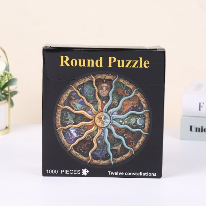 Adult%20Round%20Puzzle%201000%20Pieces%2012%20constellations%20Challenge%20Games%20Learning%20Educational%20Puzzle%20Toys%20Moon%20Puzzle%20Space%20Flat%20Puzzle%20-%20Image%205