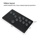 Flatbox Original Arcade Controller For PC Pico GP2040-CE Hot Swappable Mini Hitbox Keyboard For PS4/PS3/Steam/Mister/Switch. 