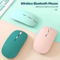Wireless Bluetooth-compatible Mouse Portable Ergonomic Computer Mice For Laptop iPad Tablet PC Mobile Phone Office Gaming Mouse. 