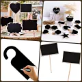 Chalkboard sign, hanging, desk blackboard, writing and erasing, chalk, dust, menu, price, shop decoration, desktop. 