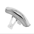 Motorcycle Front Fender For Honda CG125 Retro Black/ Chrome Retrofit Mudguard Mud Flaps Splash Guard Motorbike Accessories. 