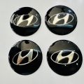 Hyundai Logo Alloy Wheel Cap Sticker 4Pcs. 