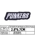 Punk Clothing Thermoadhesive Patches ROUTE 66 Motorcycle Eagle Wings Cross Iron on Embroidered Patch on Clothes Fusible Badges. 