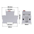 DF-96ED Automatic Water Level Controller Switch 20A 220V Water tank Liquid Level Detection Sensor Water Pump Controller 2m wires. 