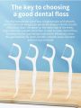 Oral Health 150/300/600 pcs Dental Floss Picks Toothpick With Thread Fil Dentairehilo Dental Flosser Tooth Threads Teeth Cleanin.