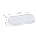 4PCS/Set Toilet Seat Bumper Anti-collision Cushioning Pads Self-adhesive Anti-slip Cushioning Mat for Bathroom Accessories. 
